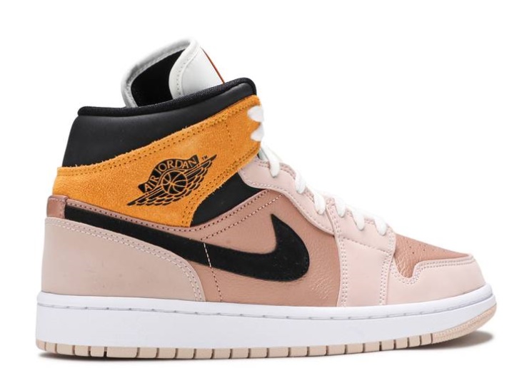 Wmns Air Jordan 1 Mid Se - Particle Beige