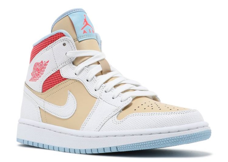 Wmns Air Jordan 1 Mid Se - Sesame