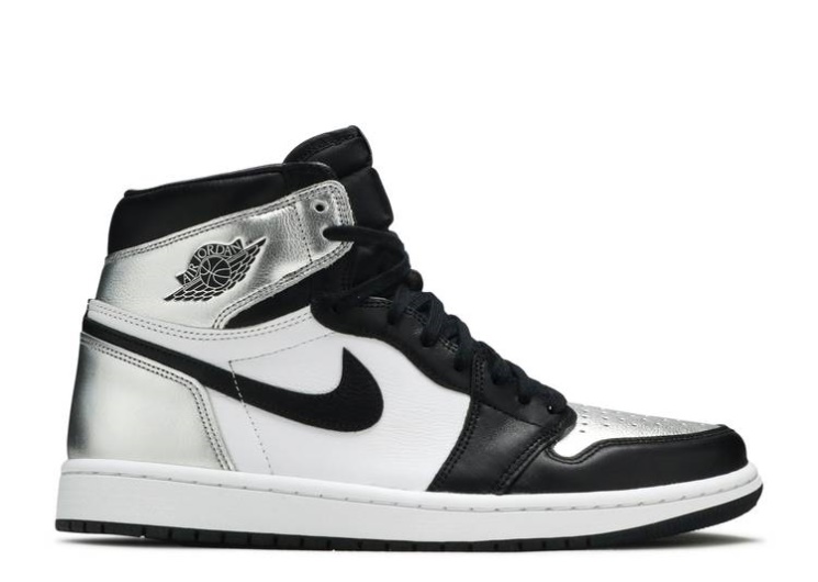 Wmns Air Jordan 1 Retro High Og - Silver Toe