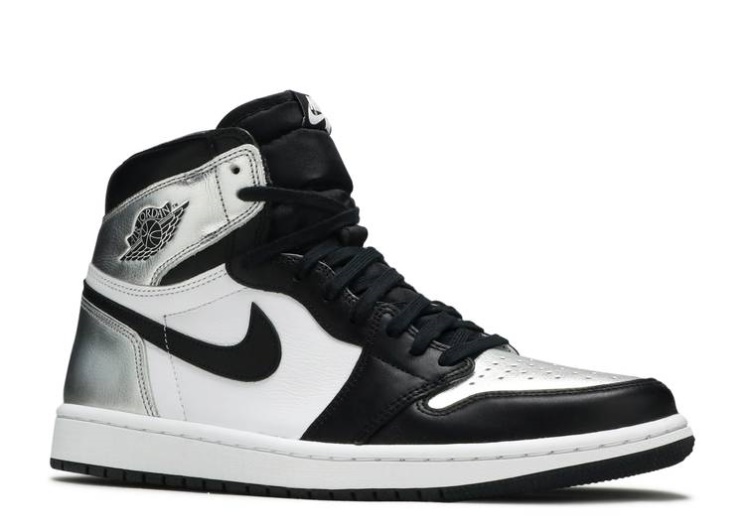 Wmns Air Jordan 1 Retro High Og - Silver Toe