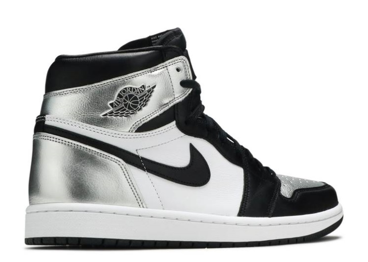 Wmns Air Jordan 1 Retro High Og - Silver Toe