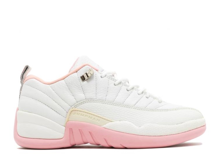 Wmns Air Jordan 12 Retro Low - Real Pink