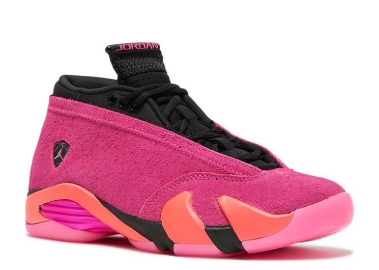 Wmns Air Jordan 14 Retro Low - Shocking Pink