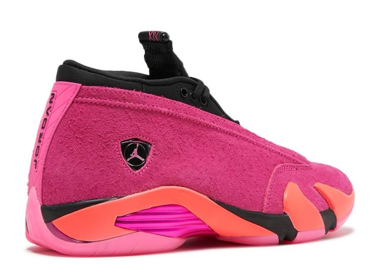 Wmns Air Jordan 14 Retro Low - Shocking Pink