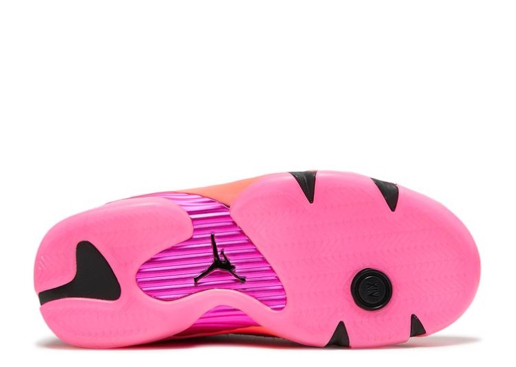 Wmns Air Jordan 14 Retro Low - Shocking Pink