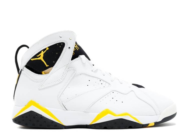 Wmns Air Jordan 7 Retro - White Varsity Maize