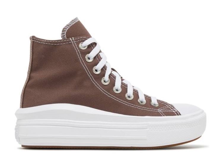 Wmns Chuck Taylor All Star Move Platform High - Seasonal Color Brazil Nut/White
