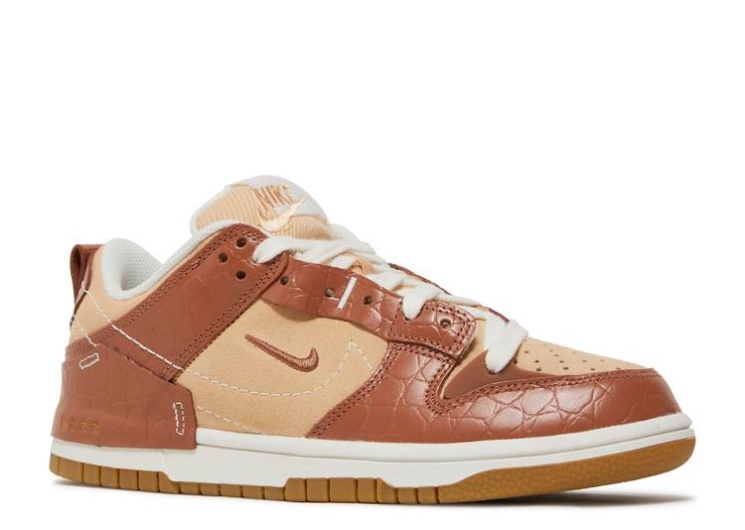 Wmns Dunk Low Disrupt 2 - Brown Crocodile