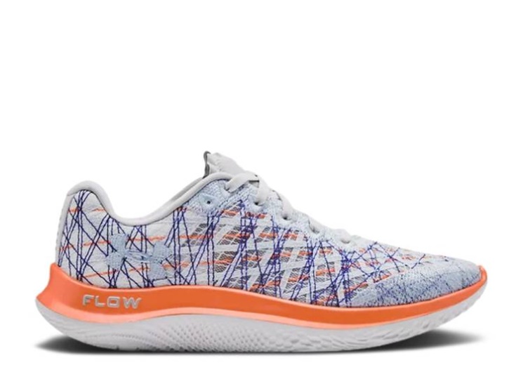 Wmns Flow Velociti Wind - Halo Grey Blaze Orange