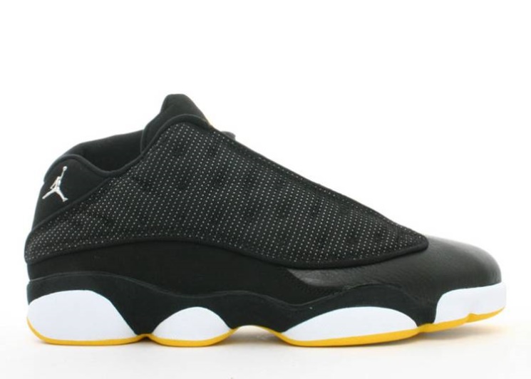 Air Jordan 13 Retro Low - Black Varsity Maize