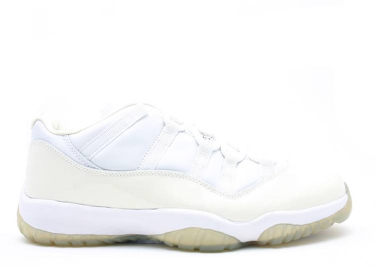 Air Jordan 11 Retro Low - White Light Zen Grey