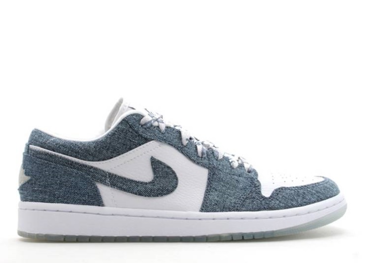 Wmns Air Jordan 1 Retro Low - Denim