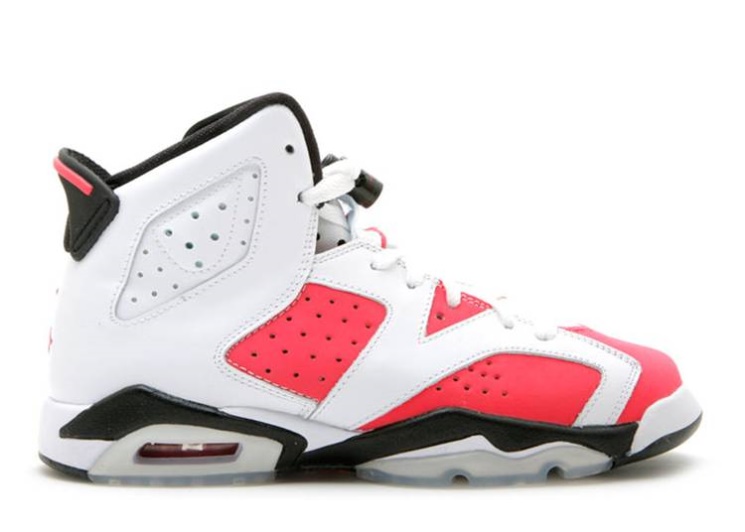 Air Jordan 6 Retro Gs - Coral Rose