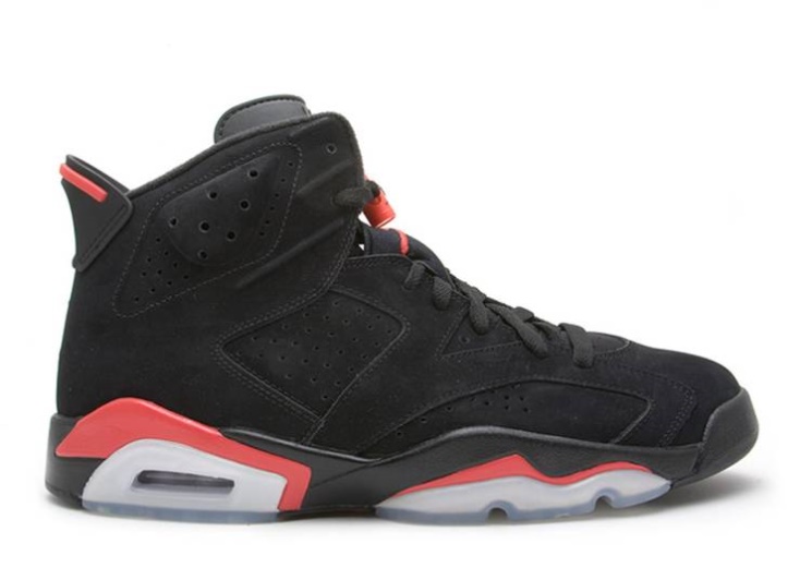 Air Jordan 6 Retro Infrared Pack - Black