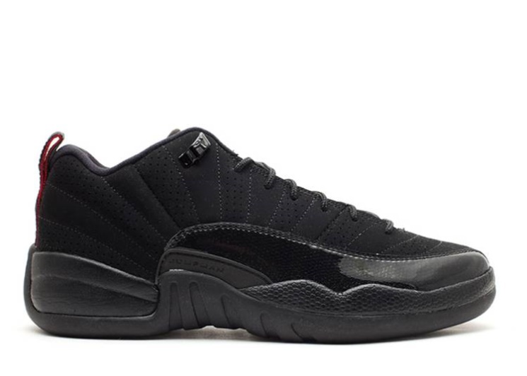 Air Jordan 12 Retro Low Gs Black/Varsity Red