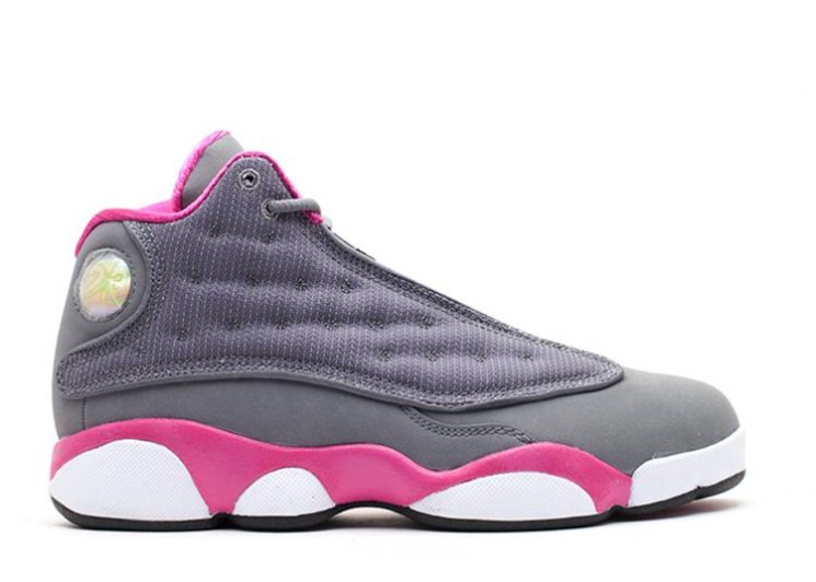 Air Jordan 13 Retro Ps - Cool Grey Pink