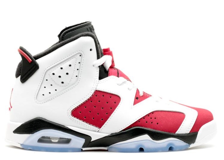 Air Jordan 6 Retro Bg - Carmine