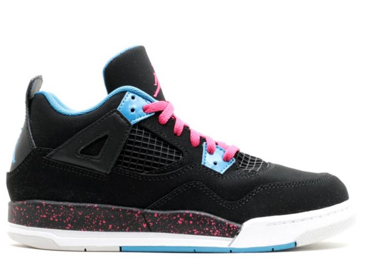 Jordan 4 Retro Ps Pink/Dynamic Black/White