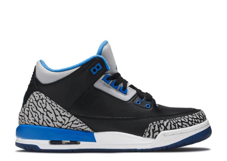 Air Jordan 3 Retro Bg - Sport Blue