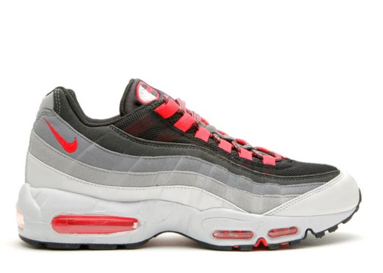 Nike Air Max 95 - Black Hot Red