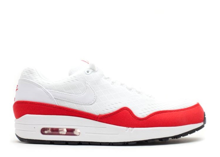 Nike Air Max 1 Em - White University Red