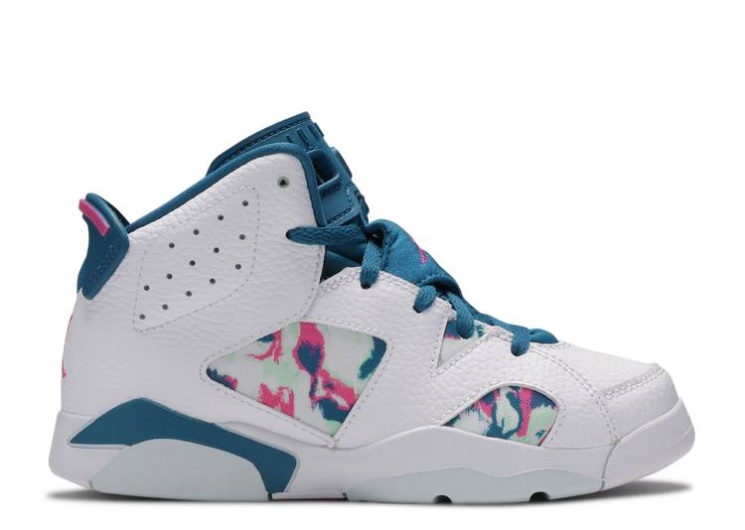 Air Jordan 6 Retro Ps - Green Abyss