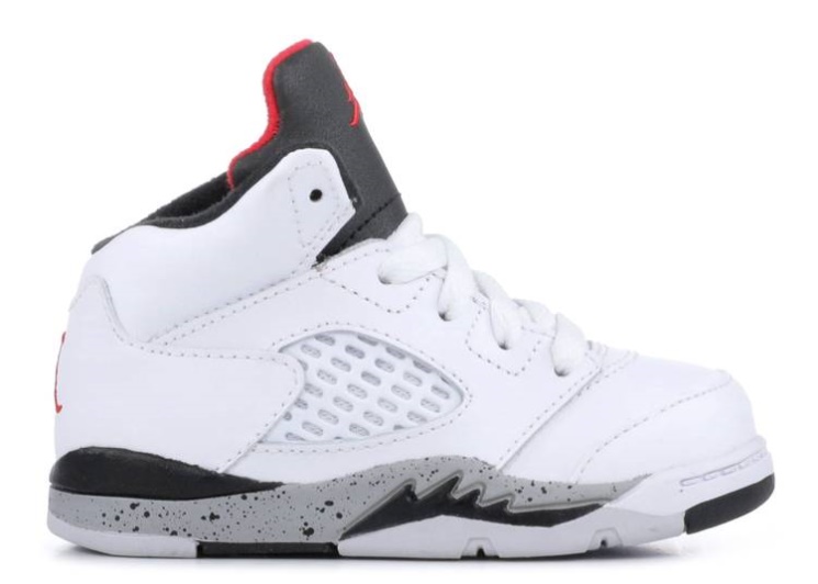 Air Jordan 5 Retro Td - White