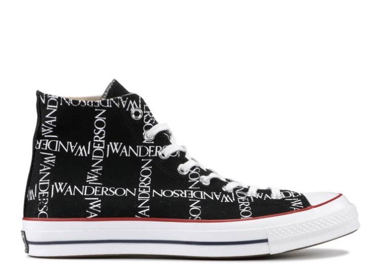 Converse J.W. Anderson X Chuck 70 Hi Top - Grid Black/White