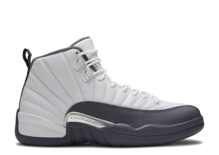 Air Jordan 12 Retro White/Dark Grey/Gym Red