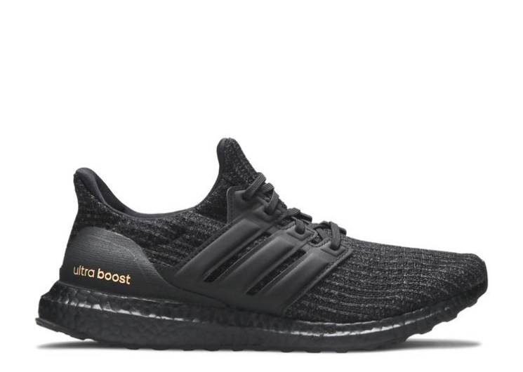 Adidas Wmns Ultraboost 4.0 - Triple Black Gold