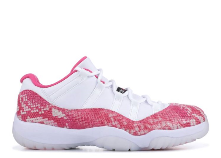 Wmns Air Jordan 11 Retro Low - Pink Snakeskin