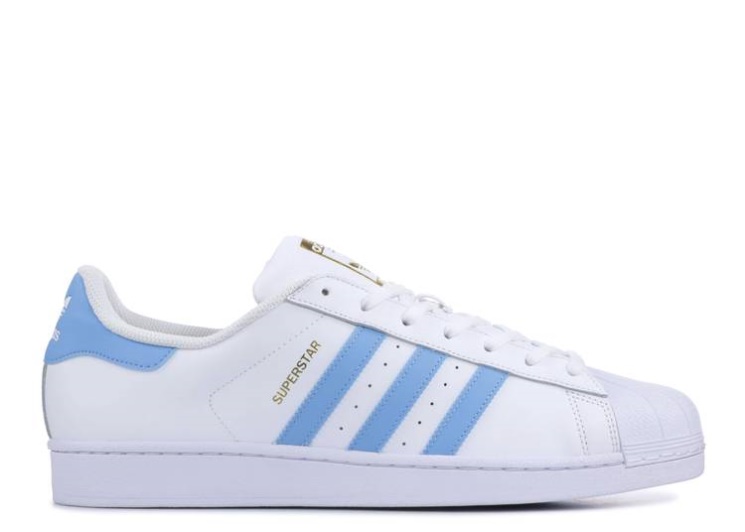 Adidas Superstar Foundation - White Light Blue