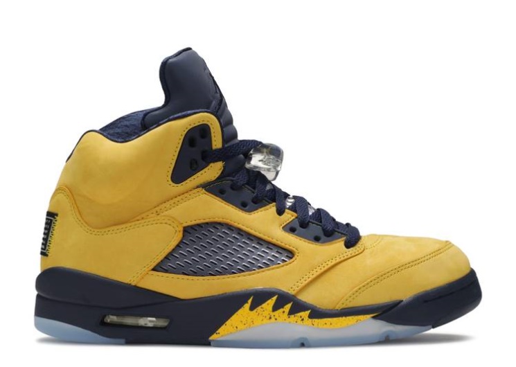 Air Jordan 5 Retro Sp - Michigan