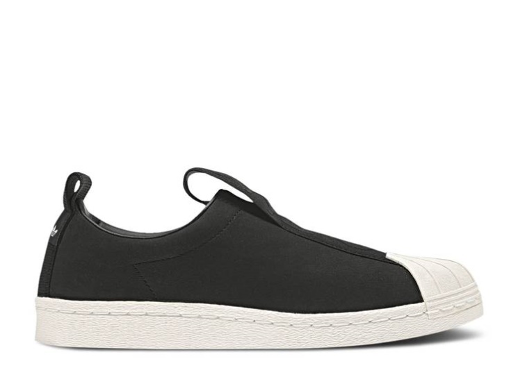 Adidas Wmns Superstar Bw3S Slip-On - Black White