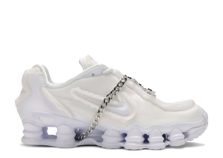 Nike Comme Des Garçons X Wmns Shox Tl - White