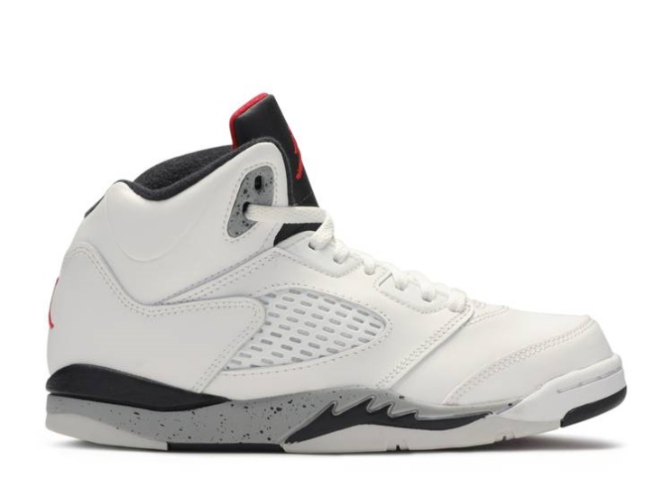 Air Jordan 5 Retro Ps - White Cement