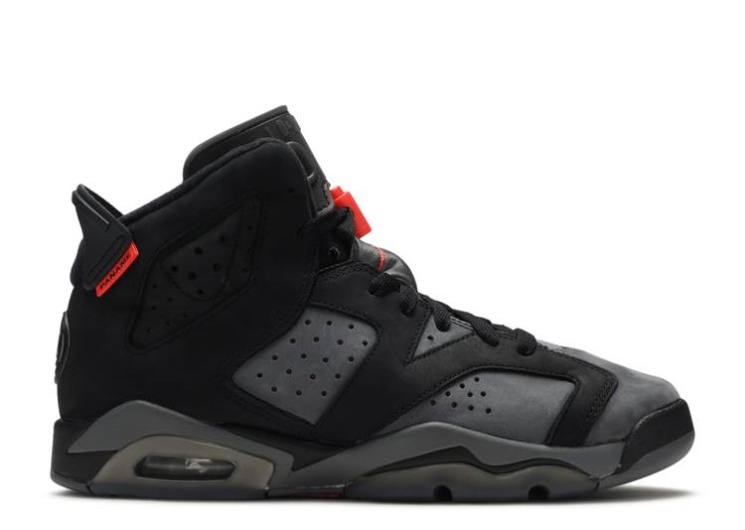Paris Saint-Germain X Air Jordan 6 Retro Bg - Iron Grey