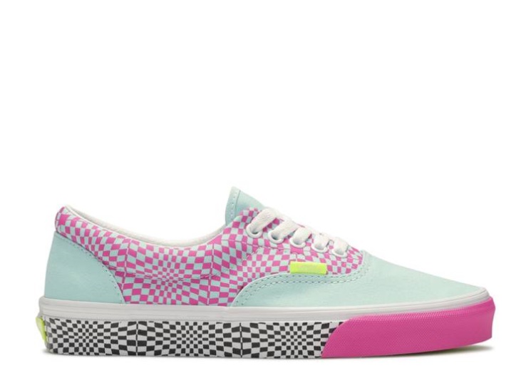 Vans Era - Checkerboard Pink Blue Black