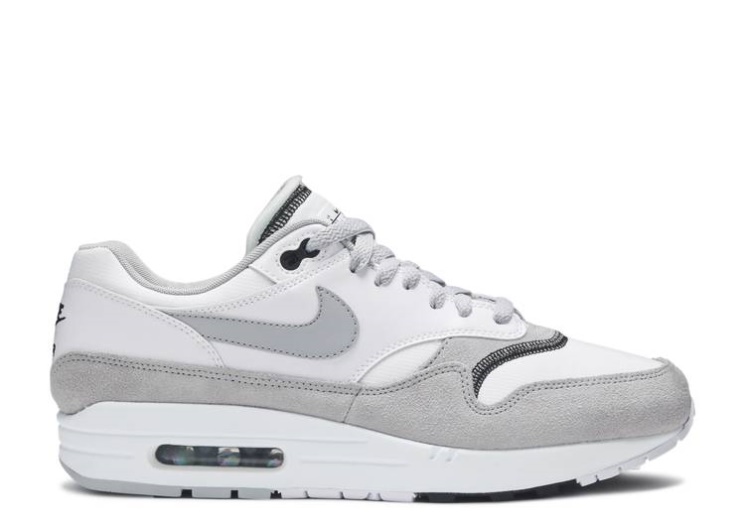 Nike Air Max 1 - White Black Wolf Grey