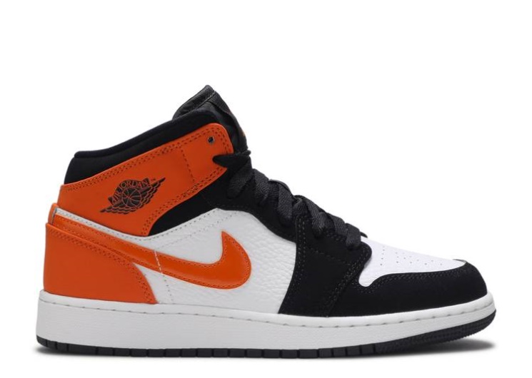 Air Jordan 1 Mid Gs - Shattered Backboard