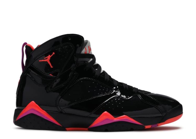Wmns Air Jordan 7 Retro - Black Gloss