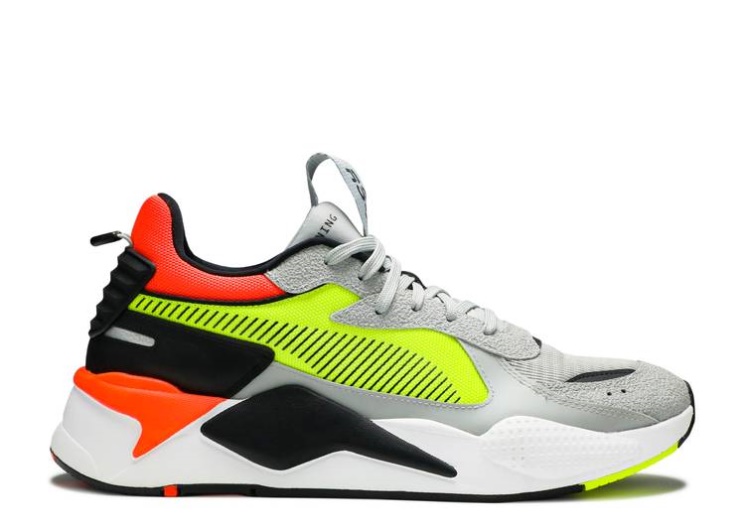 Puma Rs-X Hard Drive - Grey Yellow Red