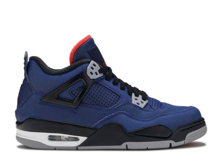 Air Jordan 4 Retro Wntr Gs - Loyal Blue