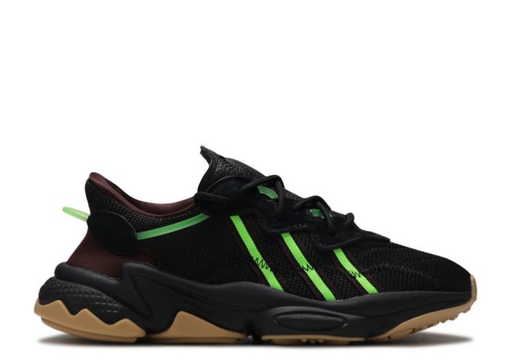 Adidas Pusha T X Ozweego - King Push Black/Brown/Solar Green
