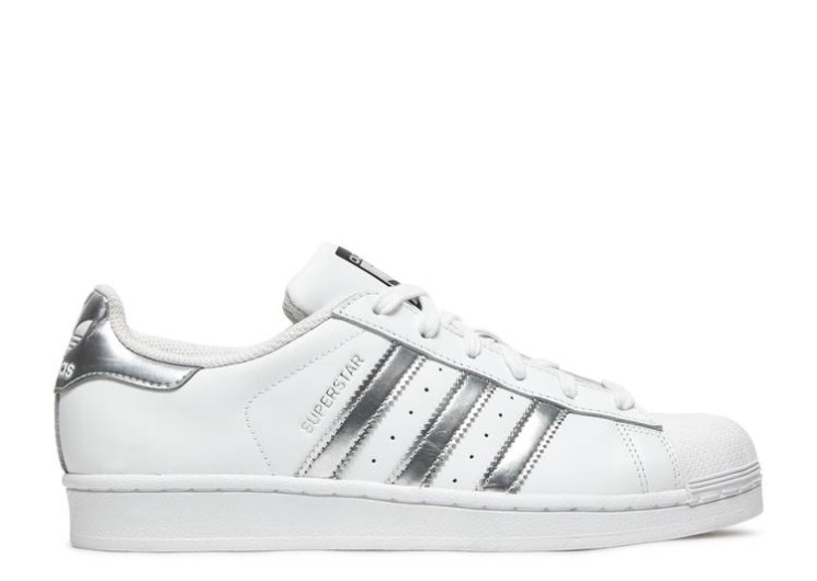 Adidas Wmns Superstar - White Silver Metallic