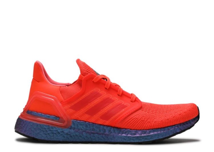 Adidas Ultraboost 20 Solar Red/Blue/Violet