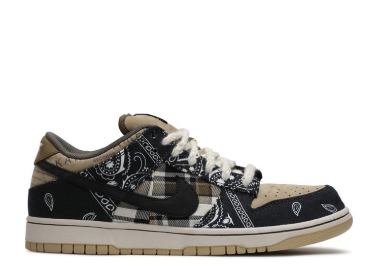 Nike Travis Scott X Dunk Low Premium Qs Sb - Cactus Jack