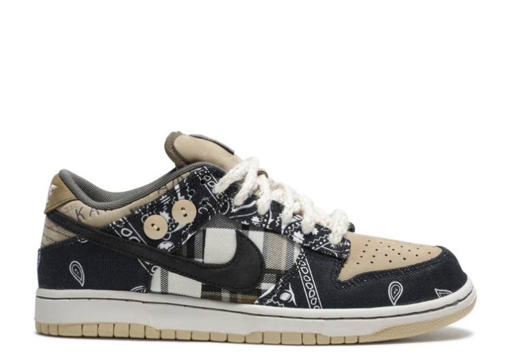 Nike Travis Scott X Dunk Low Prm Sb Qs - Cactus Jack Friends And Family