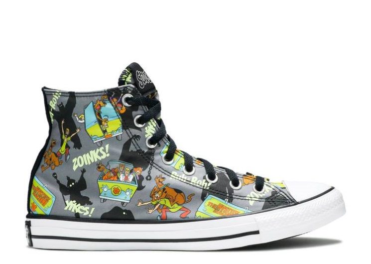Converse Scooby-Doo X Chuck Taylor All Star High - Chased By Ghosts