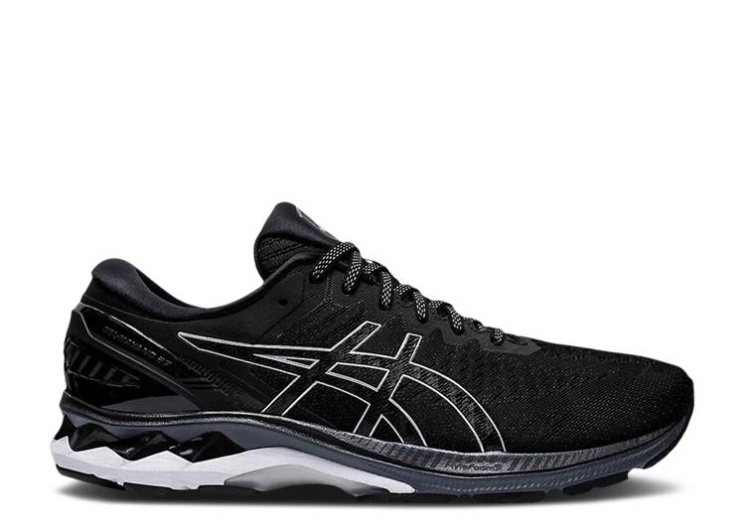 Asics Gel Kayano 27 4E Wide - Black Silver